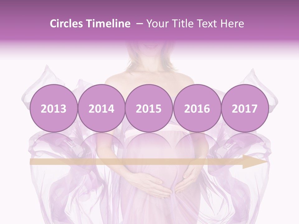 Young Girl Person PowerPoint Template