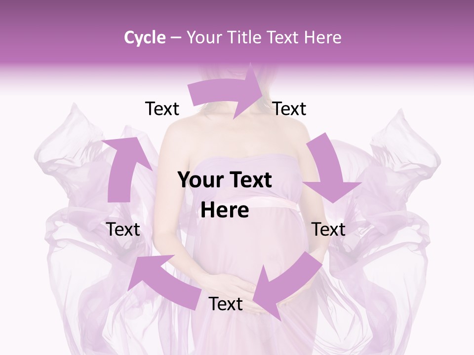 Young Girl Person PowerPoint Template