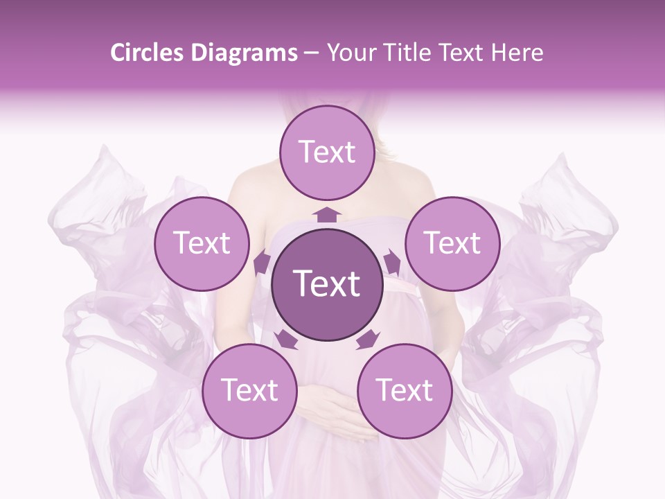 Young Girl Person PowerPoint Template