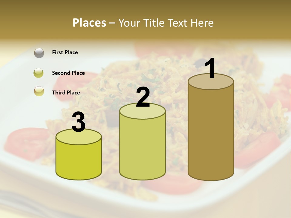 Yellow Salted Salt PowerPoint Template