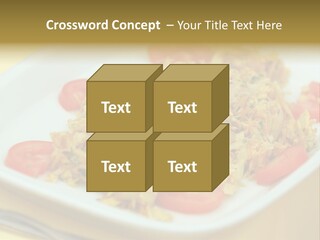 Yellow Salted Salt PowerPoint Template