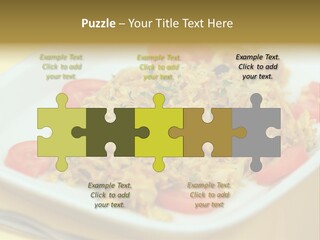 Yellow Salted Salt PowerPoint Template