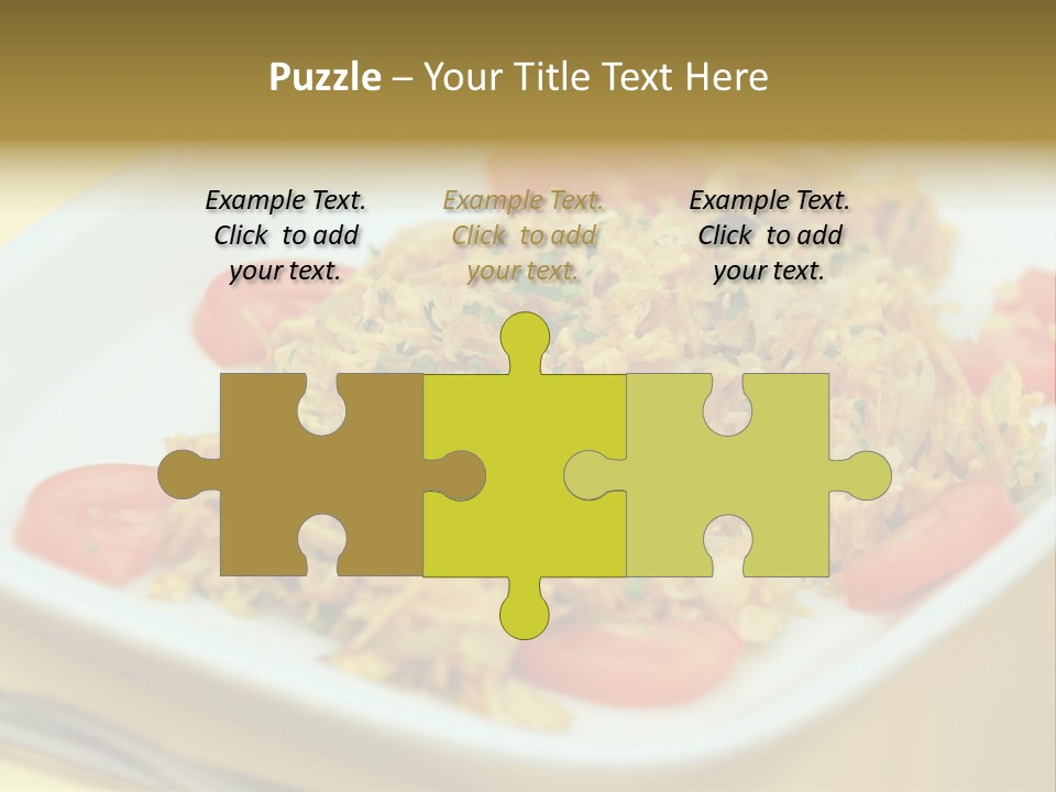Yellow Salted Salt PowerPoint Template