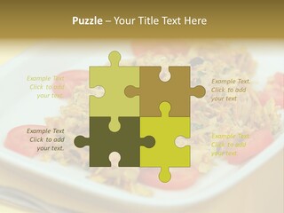 Yellow Salted Salt PowerPoint Template