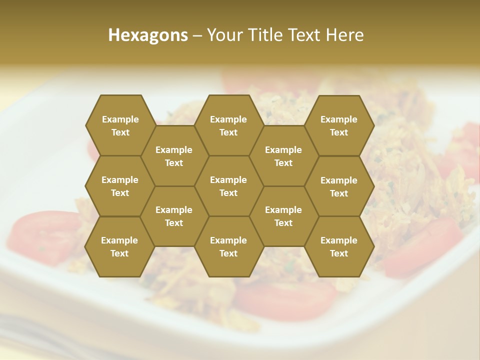 Yellow Salted Salt PowerPoint Template