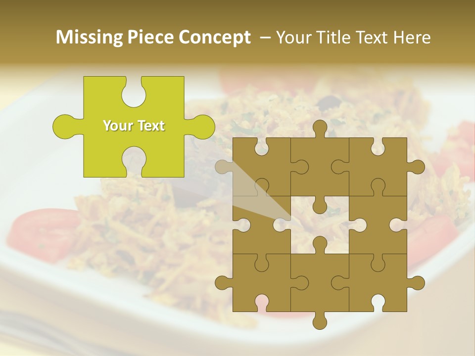 Yellow Salted Salt PowerPoint Template