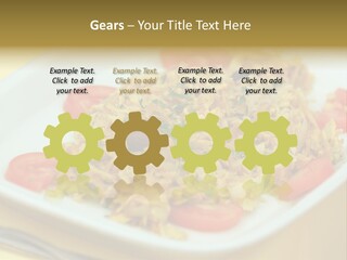 Yellow Salted Salt PowerPoint Template