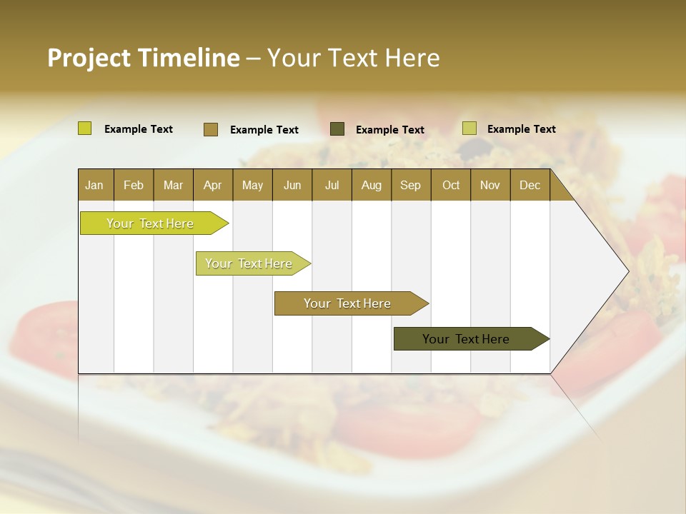 Yellow Salted Salt PowerPoint Template