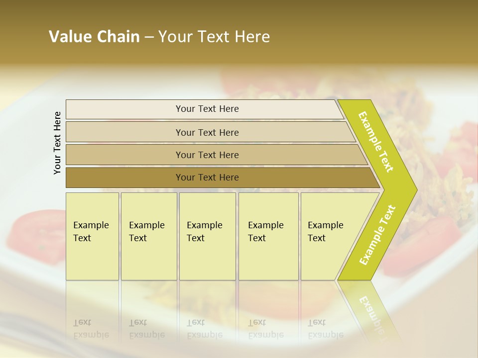 Yellow Salted Salt PowerPoint Template
