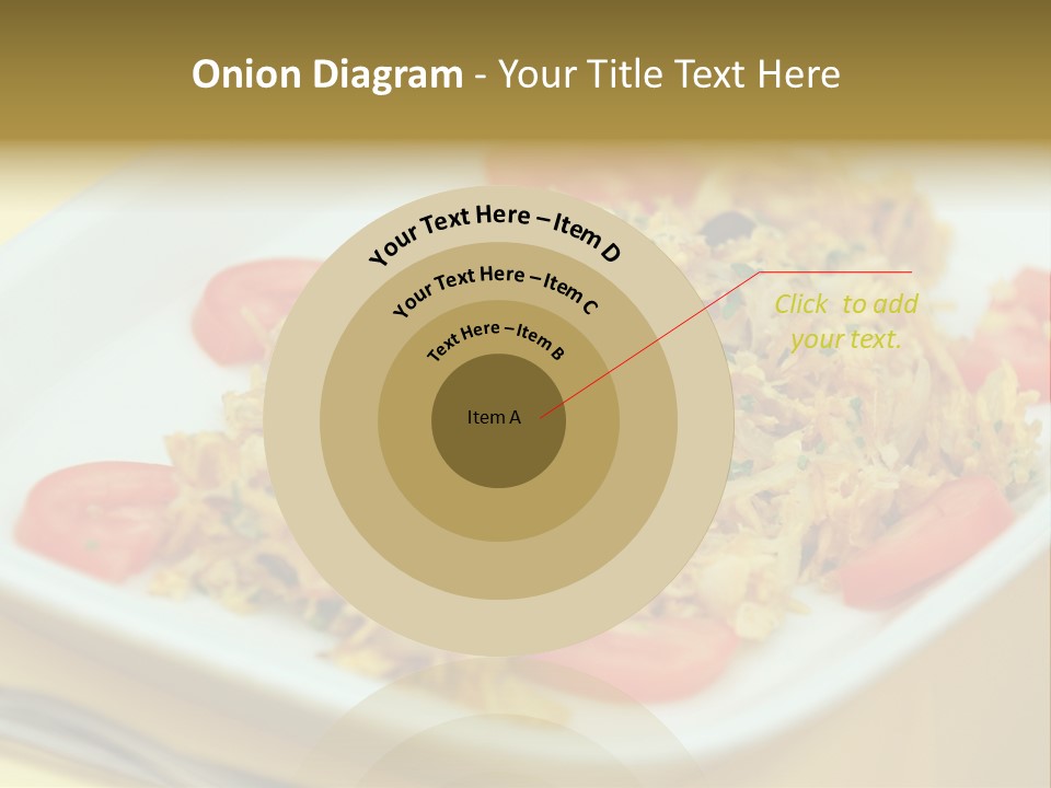 Yellow Salted Salt PowerPoint Template