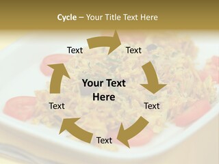 Yellow Salted Salt PowerPoint Template