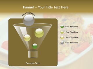 Yellow Salted Salt PowerPoint Template