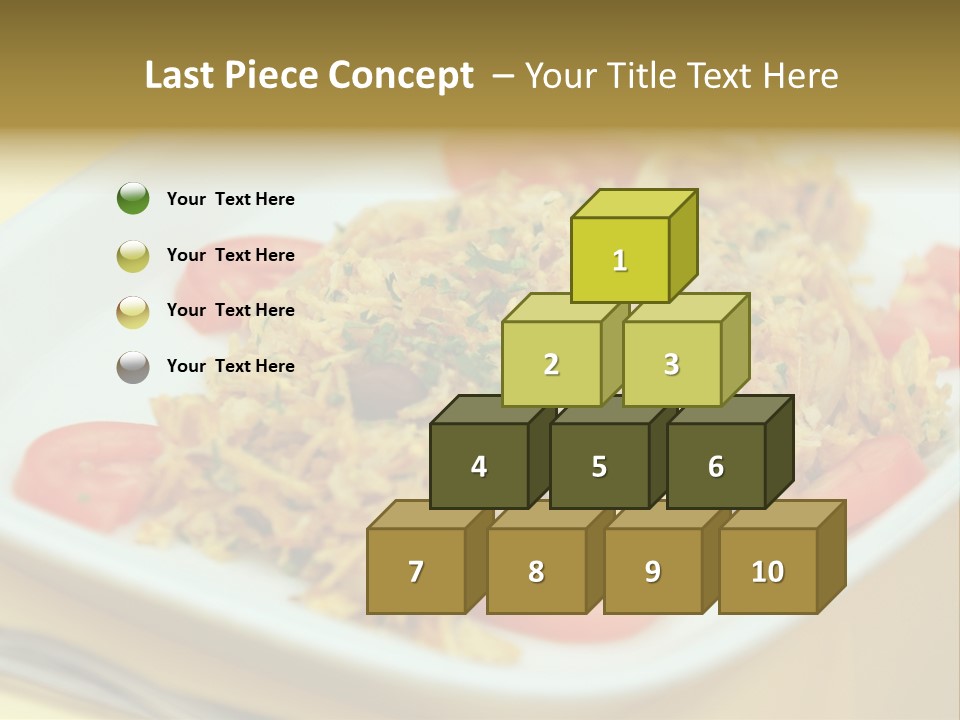 Yellow Salted Salt PowerPoint Template