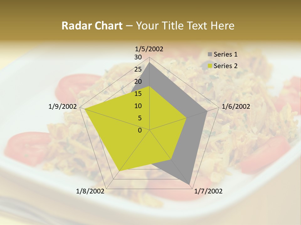 Yellow Salted Salt PowerPoint Template