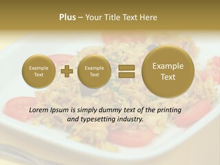 Yellow Salted Salt PowerPoint Template