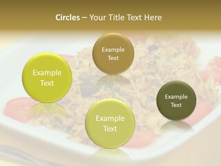 Yellow Salted Salt PowerPoint Template
