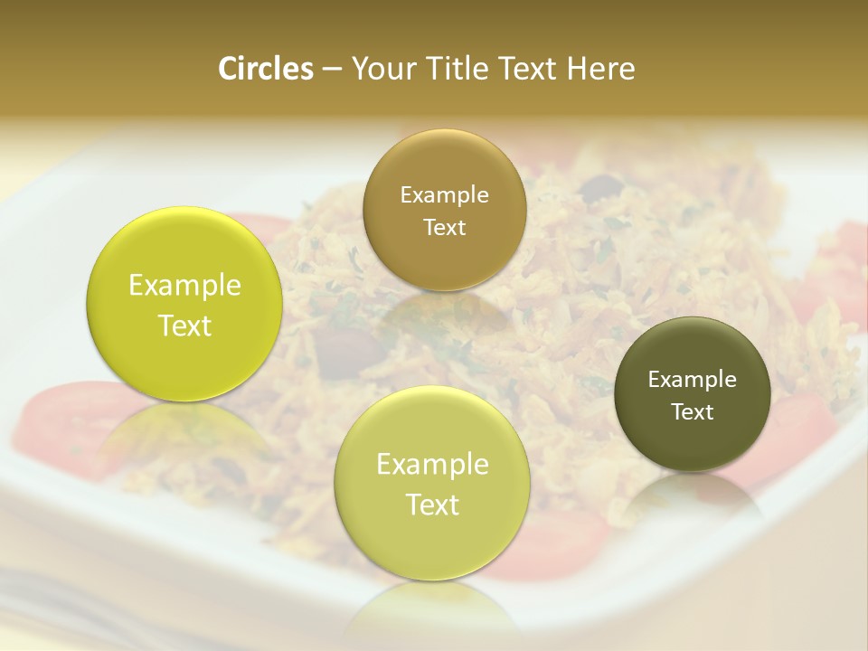 Yellow Salted Salt PowerPoint Template