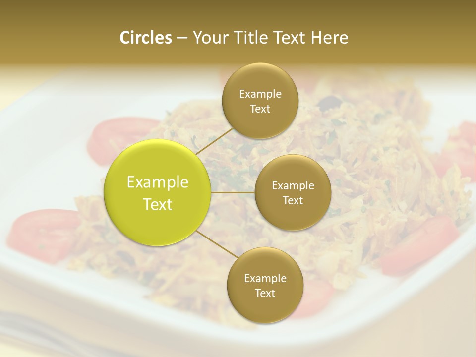 Yellow Salted Salt PowerPoint Template