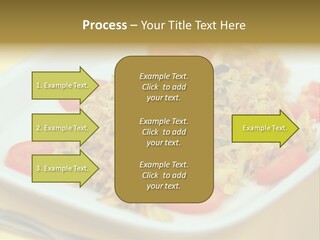 Yellow Salted Salt PowerPoint Template