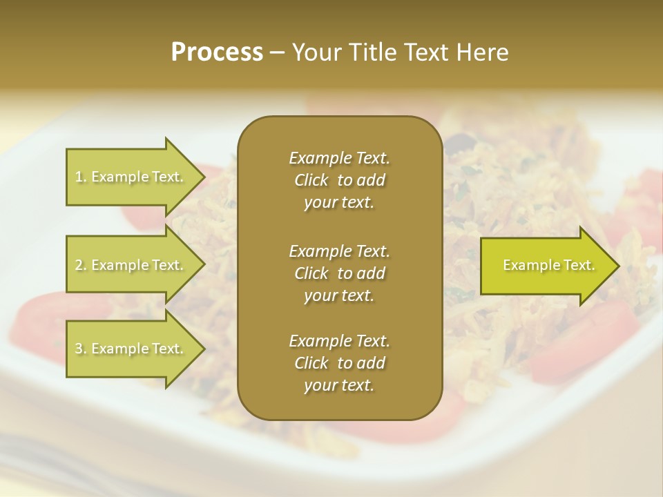 Yellow Salted Salt PowerPoint Template