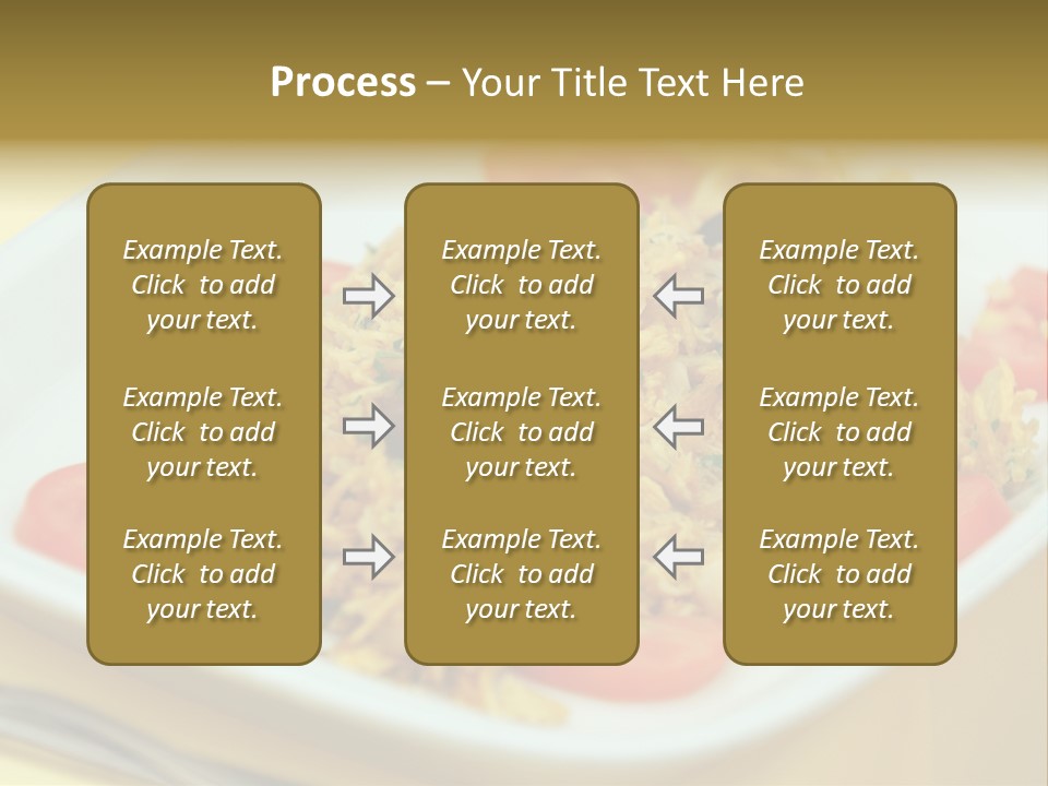 Yellow Salted Salt PowerPoint Template