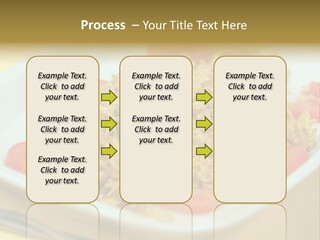 Yellow Salted Salt PowerPoint Template