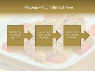 Yellow Salted Salt PowerPoint Template
