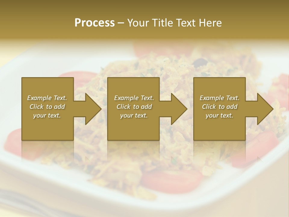 Yellow Salted Salt PowerPoint Template