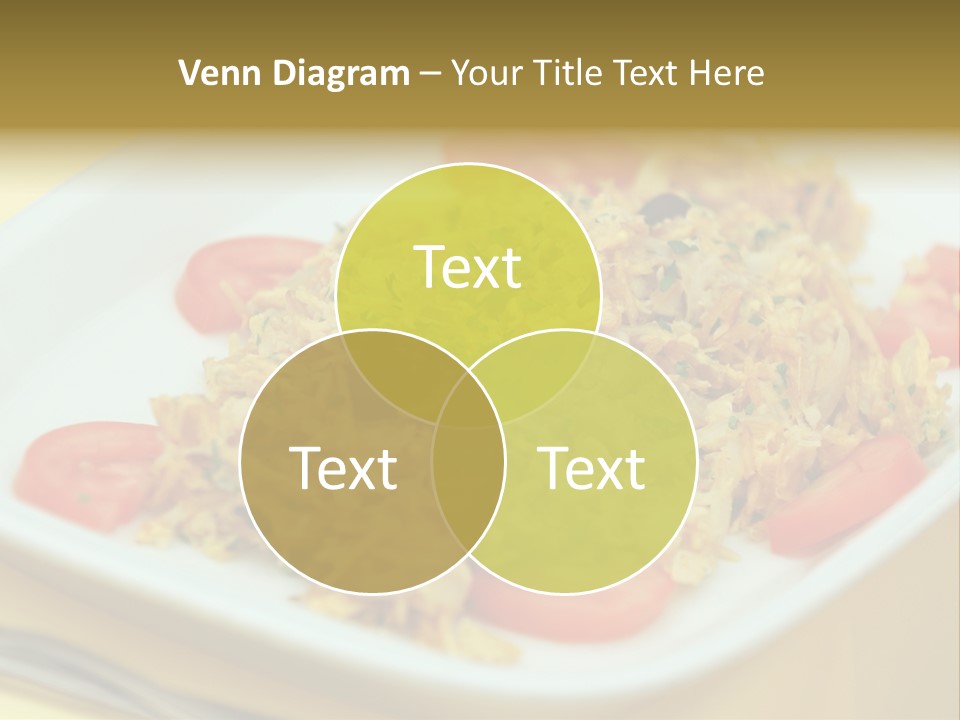 Yellow Salted Salt PowerPoint Template