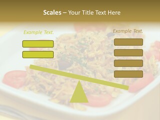 Yellow Salted Salt PowerPoint Template