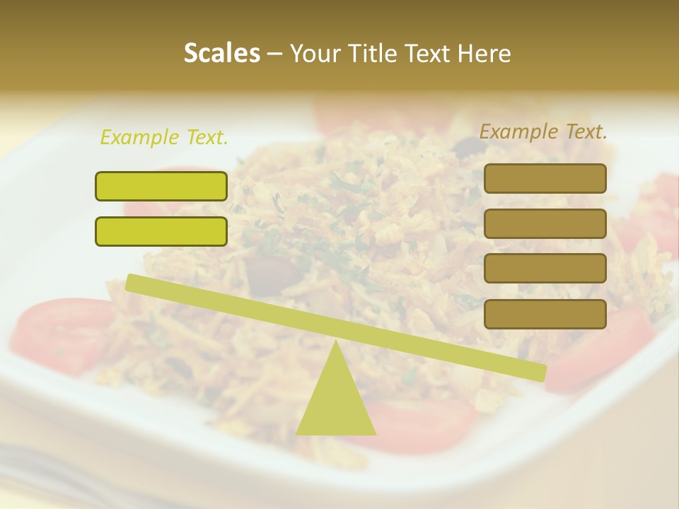 Yellow Salted Salt PowerPoint Template
