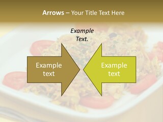 Yellow Salted Salt PowerPoint Template