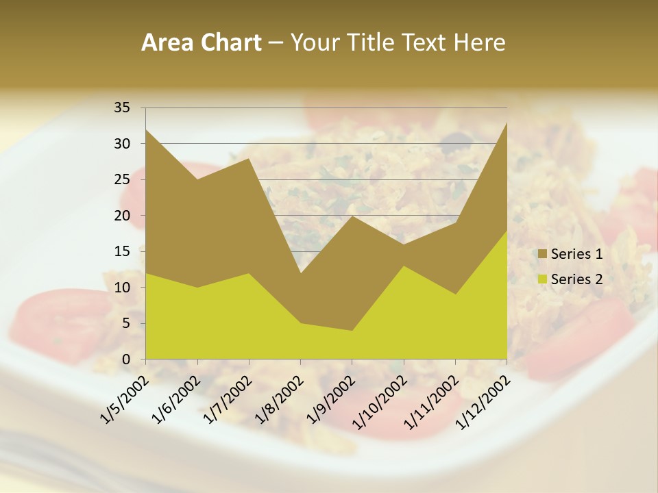 Yellow Salted Salt PowerPoint Template