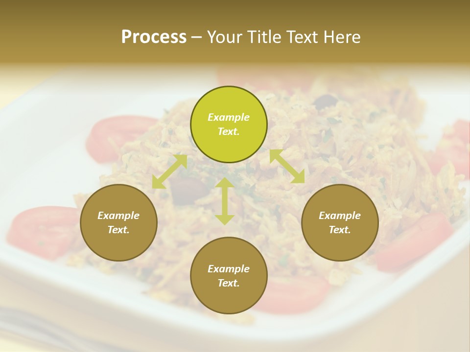 Yellow Salted Salt PowerPoint Template