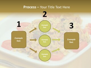Yellow Salted Salt PowerPoint Template