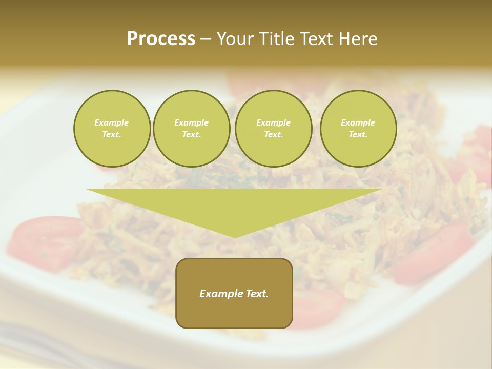 Yellow Salted Salt PowerPoint Template