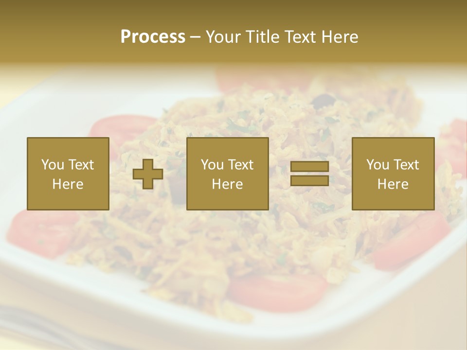 Yellow Salted Salt PowerPoint Template