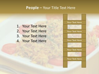 Yellow Salted Salt PowerPoint Template
