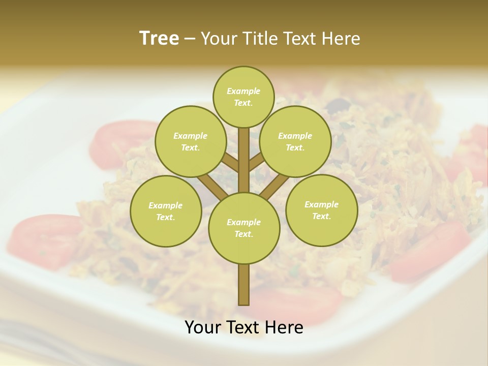 Yellow Salted Salt PowerPoint Template