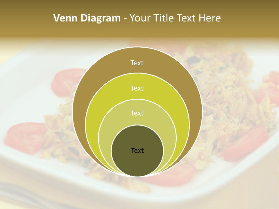 Yellow Salted Salt PowerPoint Template