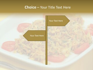 Yellow Salted Salt PowerPoint Template