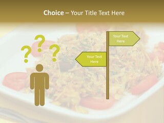 Yellow Salted Salt PowerPoint Template