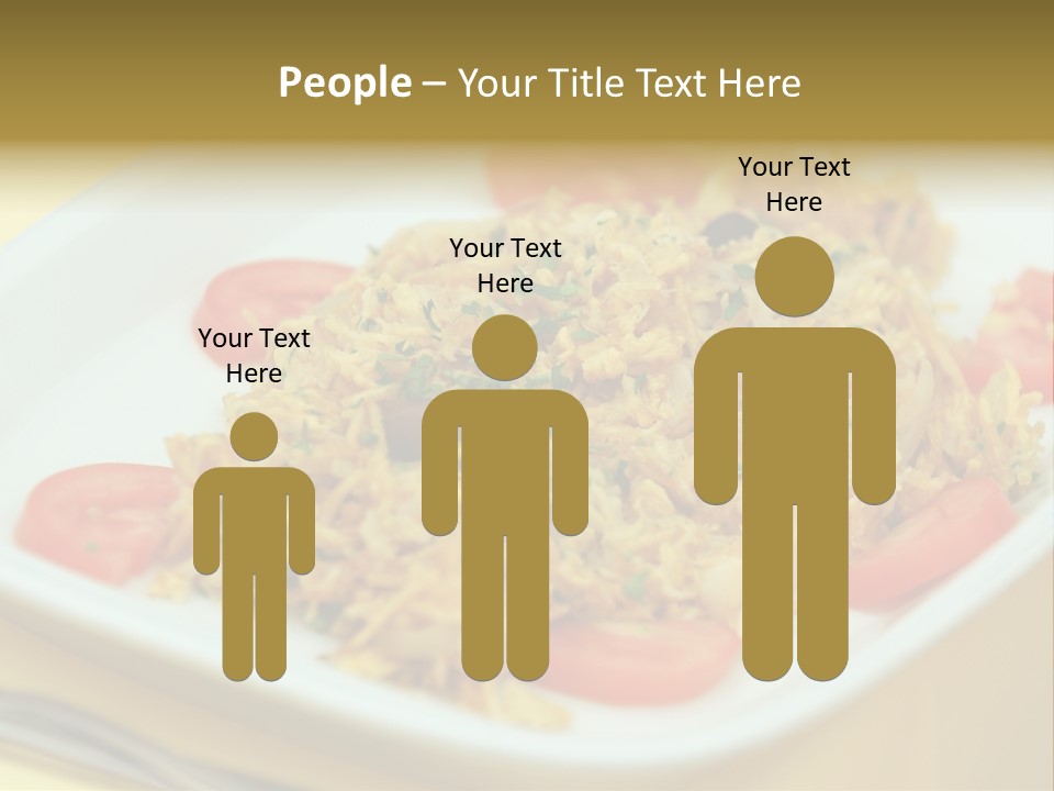 Yellow Salted Salt PowerPoint Template