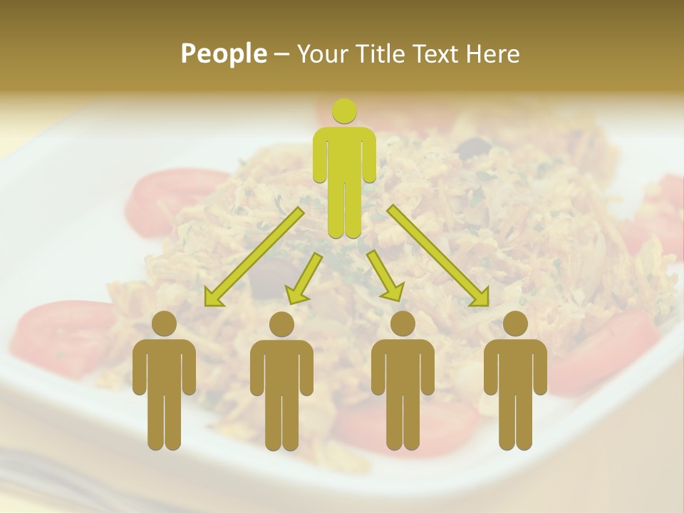 Yellow Salted Salt PowerPoint Template