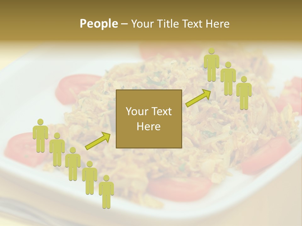 Yellow Salted Salt PowerPoint Template