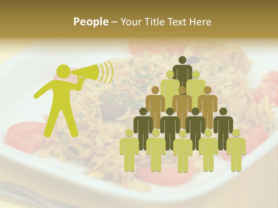 Yellow Salted Salt PowerPoint Template