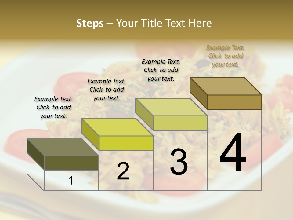 Yellow Salted Salt PowerPoint Template