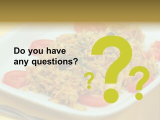 Yellow Salted Salt PowerPoint Template