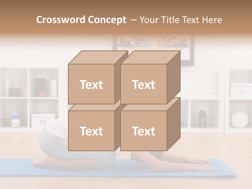 Girl Internet Physical PowerPoint Template