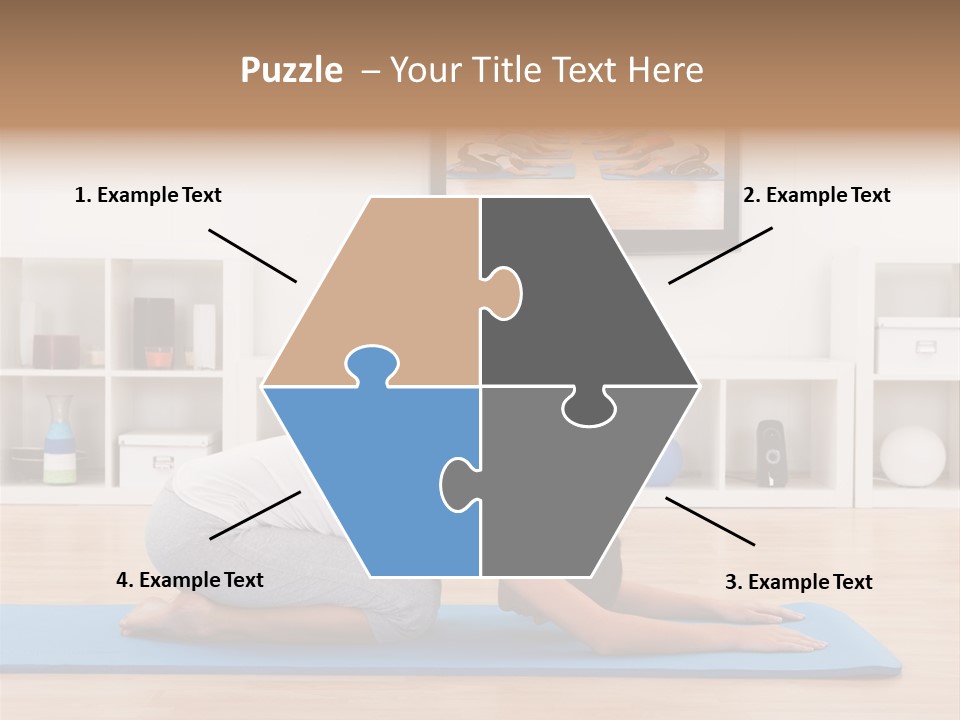 Girl Internet Physical PowerPoint Template